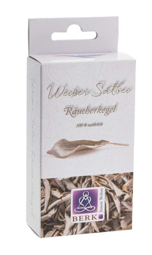 Räucherkegel weißer salbei - räucherkegel,